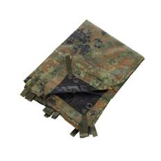 Teltflage, 280 x 190 cm, Flecktarn camo