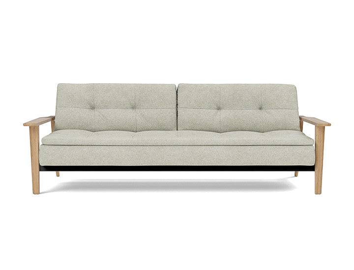 Dublexo Frej Sovesofa - Lys egetræ / 280 Avella Sand