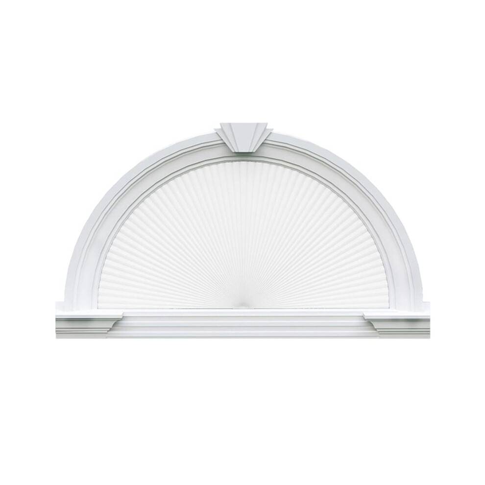 Custom Arched Honeycomb Blinds for Window Shapes - Semicircular Cellular Shades
