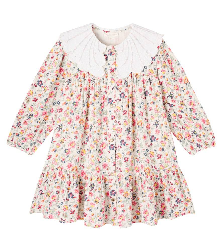 Louise Misha Vestido Heidi de algodón floral - multicolor - Y 12
