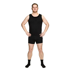 IQ sox bambus undertrøje, sort