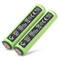 2x AAA HR-4U Batteri för Braun MGK3221, MGK3225, MGK5260, MGK5280, MGK7221, BT5070, BT5090, Cruzer Beard 5 rakapparat eller eltandborste - 700mAh Laddningsbart ersättningsbatteri eller reservbatteri