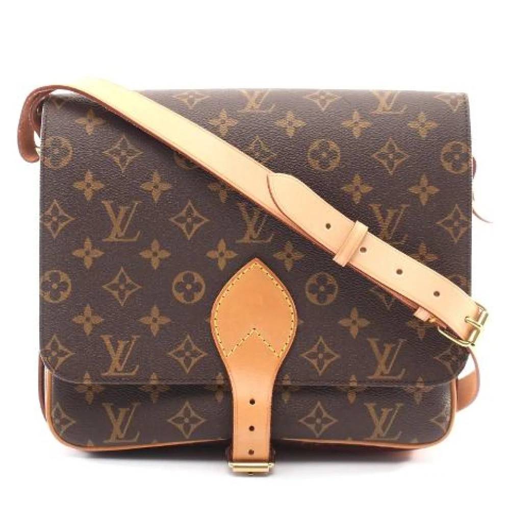 Louis Vuitton Vintage Pre-owned Cartouchiere GM Skuldertaske Brun - Vintage - unisex - Brun - ONE SIZE - Uld
