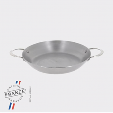 Paella pan 2 handles mineral B - de Buyer