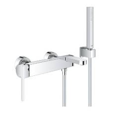 Grohe Plus badekararmatur inkl. håndbruser og holder - Krom