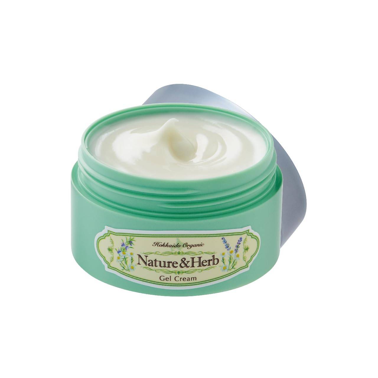 Nature and Herb Hokkaido Organic Gel Moisturizing for Dry and Sensitive Organic Made in Shining Official Website All-in-One Cream, 80g, Skin,