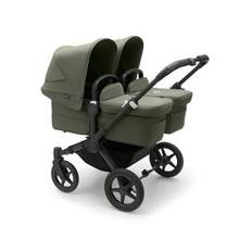 bugaboo Tvillingvagn Donkey 5 Twin Complete Black / Forest Green