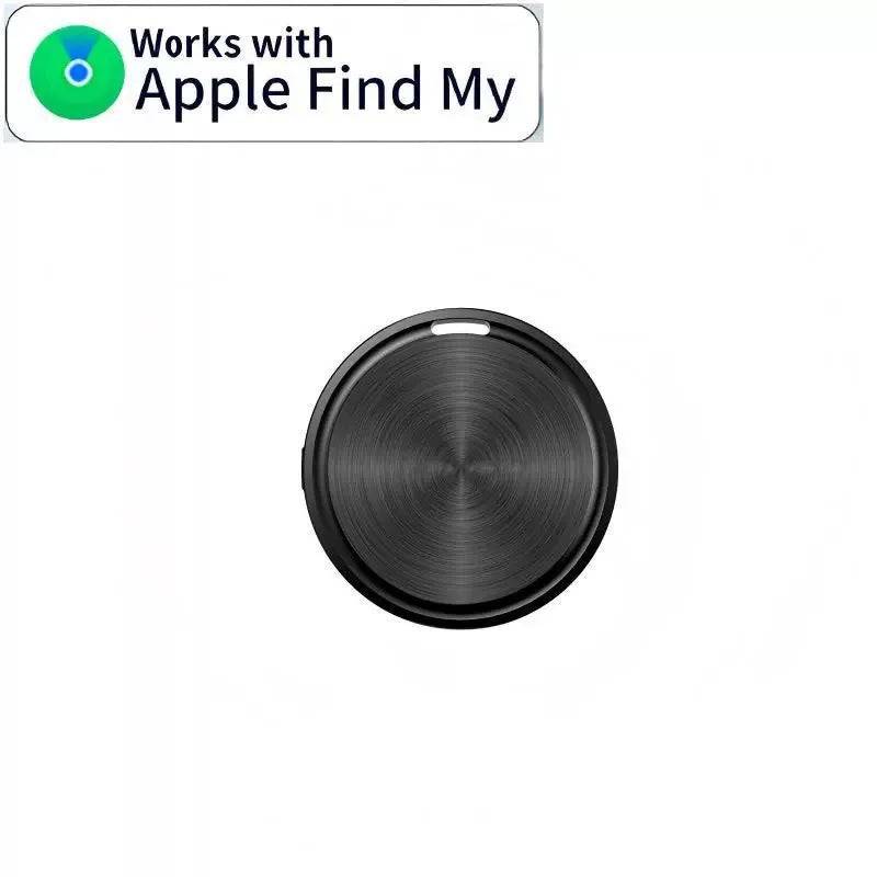 F8 Smart Tracker — Works with Apple Find My & Google Find My - IOS Black