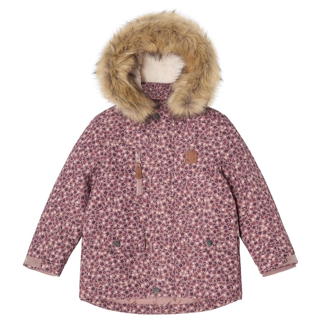 Kuling Val Thorens Parkas Lilac Flower Lilac Flower-134 cm Lilla 134 cm Piger