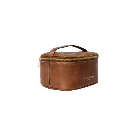 RE:DESIGNED Taske Helga Small i Walnut skind