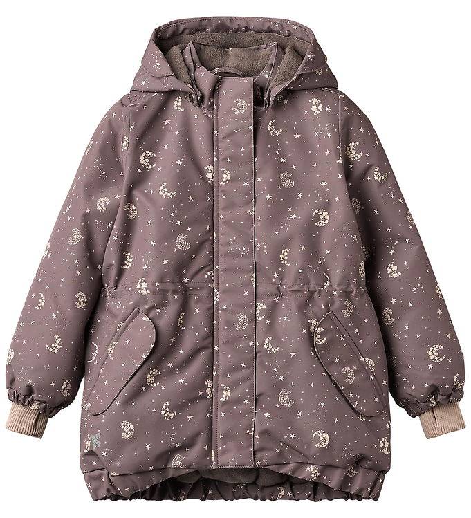 Wheat Vinterjacka - Tove - Plum Tryffelstjärnor - Wheat - 8 år (128) - Vinterjacka
