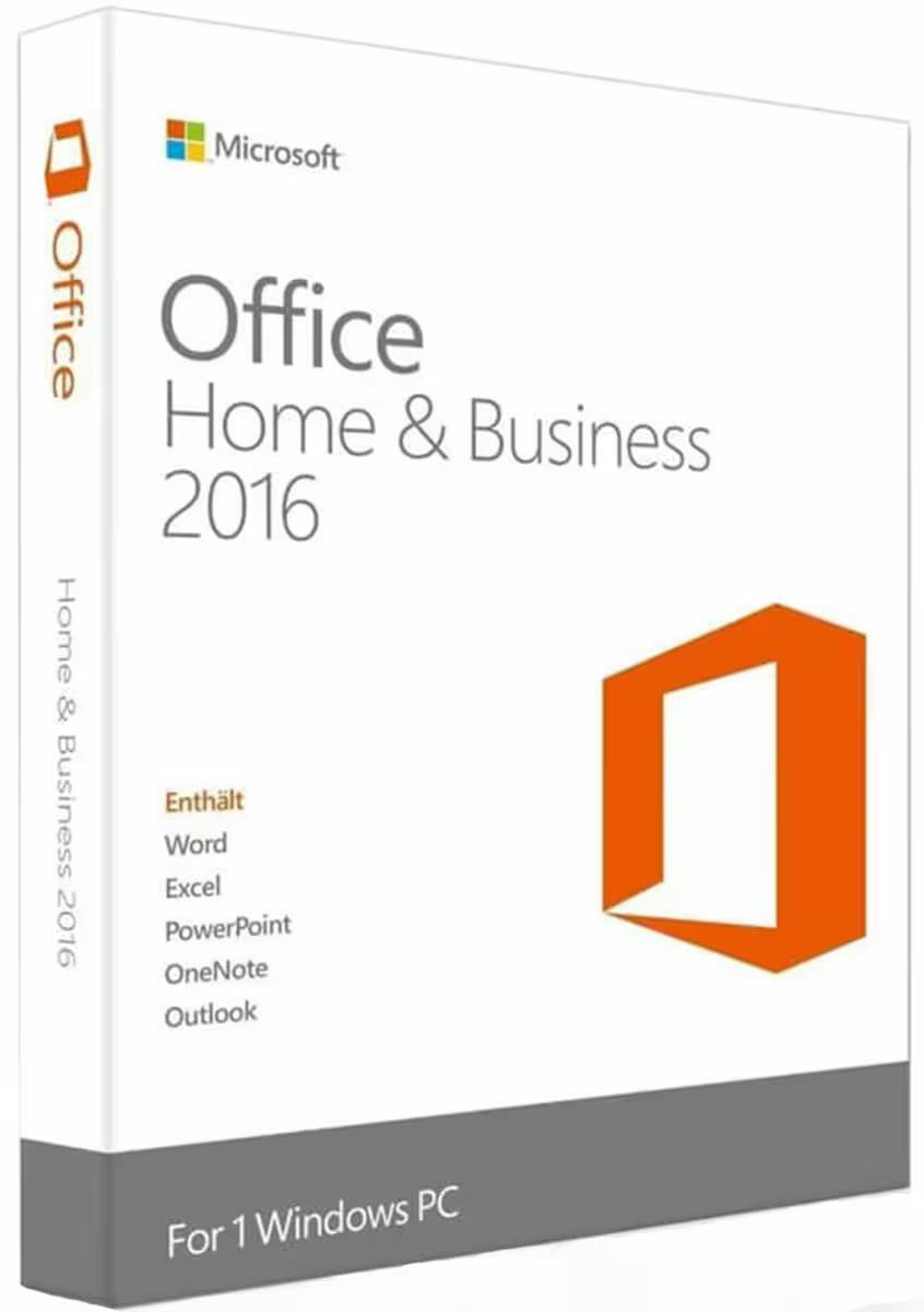 Microsoft Office 2016 Home & Business (PC)