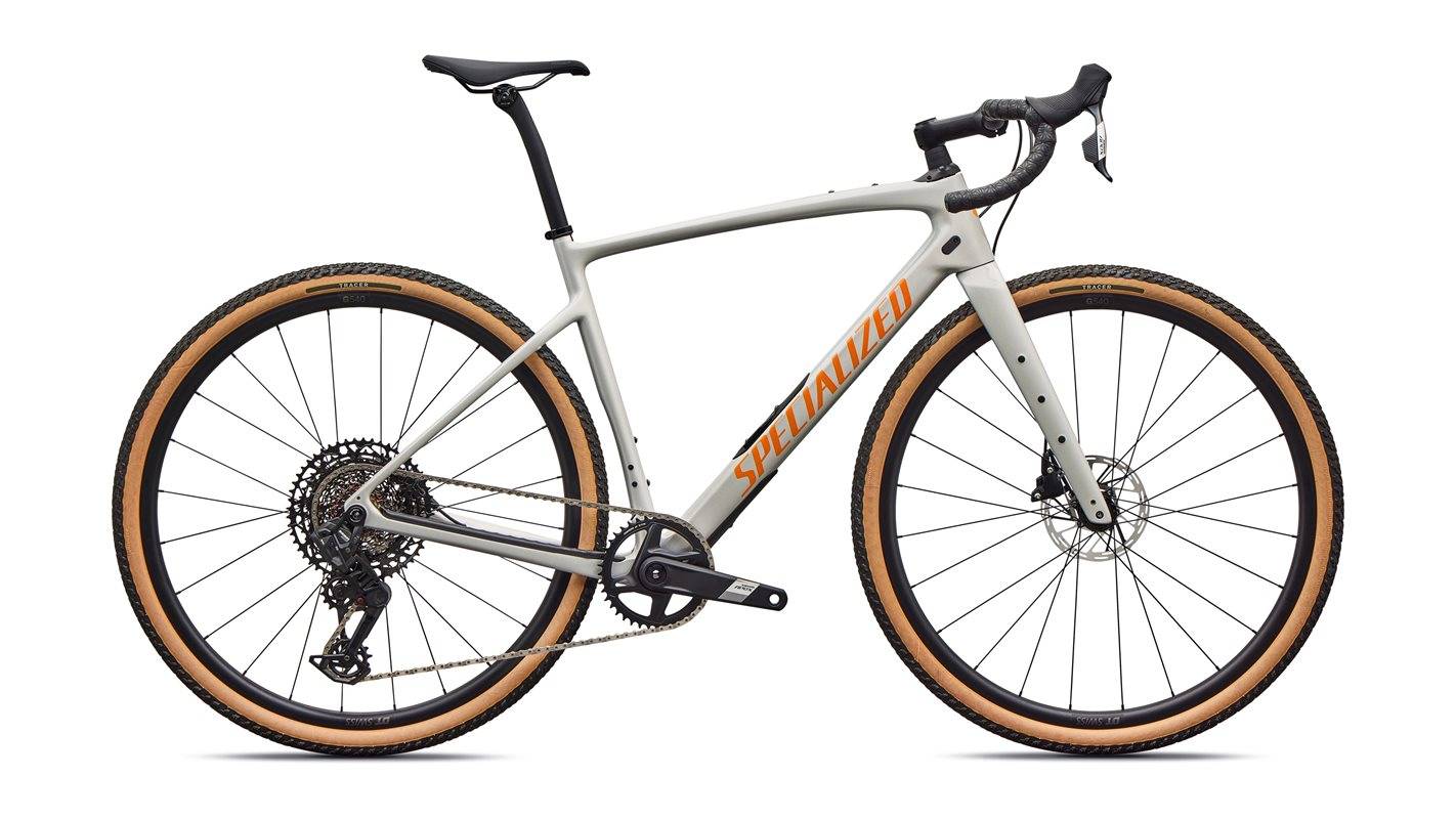 DIVERGE 4 COMP - DOLOMITE METALLIC/ORANGE ZEST (52)