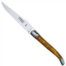 Laguiole Tradition Steakkniv Oliventræ stål-2Kraver