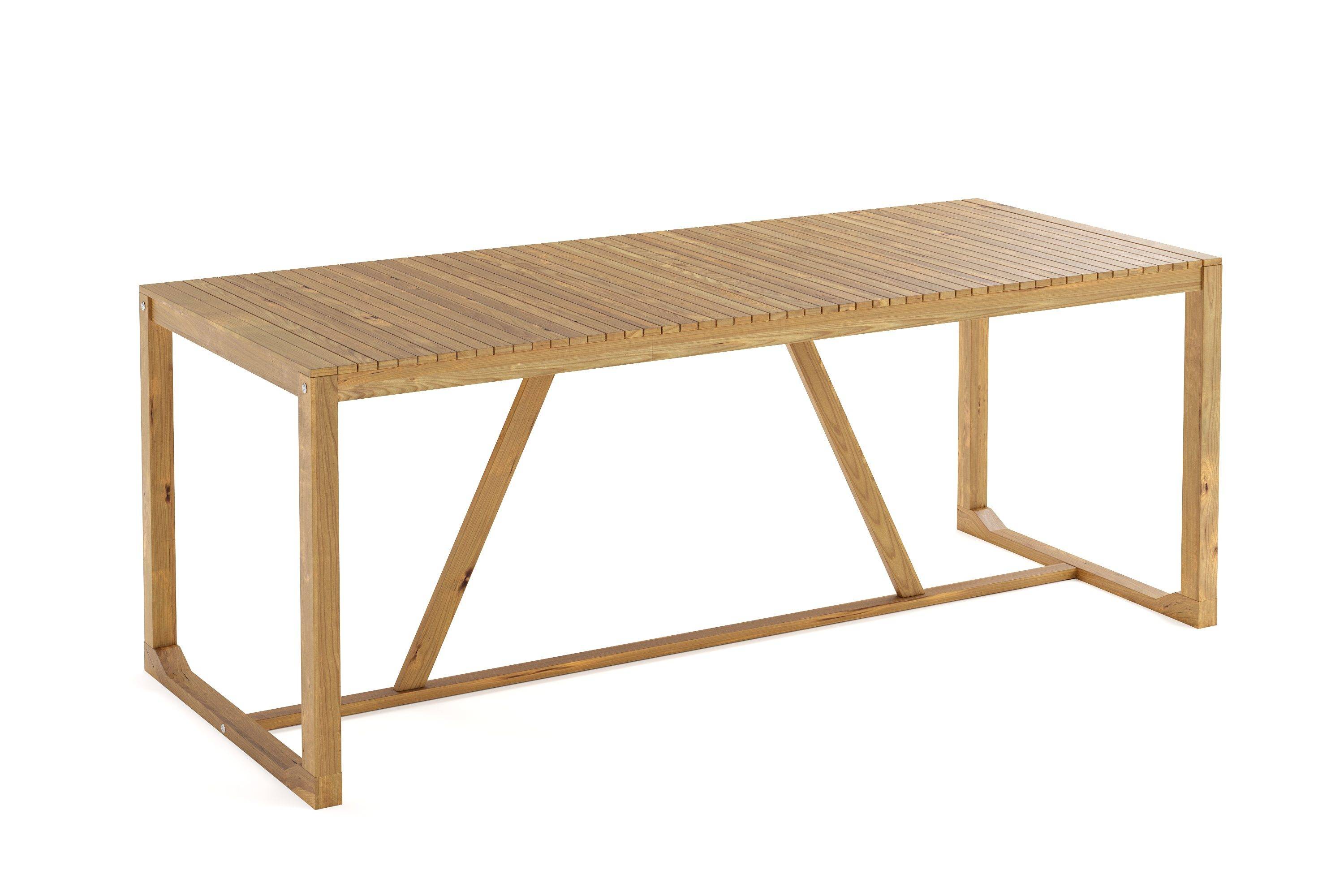 Comfort Garden Sofie Matbord Utomhus 90x180 cm - Trä/Natur Matbord ute