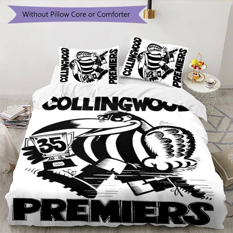 Collingwood 3pcs Bedding Set Duvet Cover Closure Includes 1 Duvet Cover & 2 Pillowcases for All Seasons Bedroom Home Dorm Decor