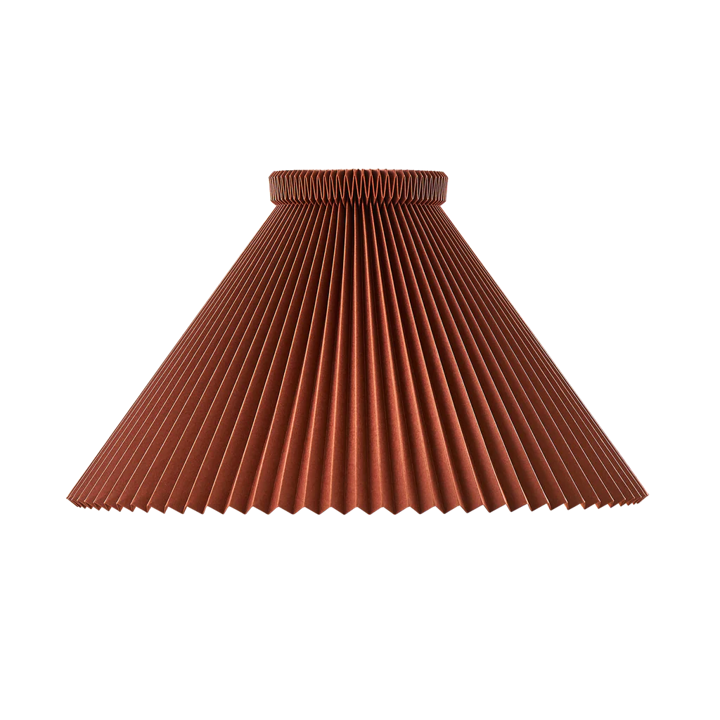 Model 1 Chocolate, lampeskærm fra Le Klint 17 cm - papir - Jacobsen Plus