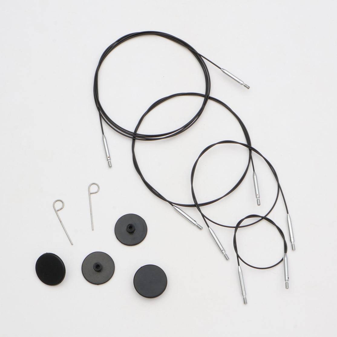 Swivel Thin & Flex Kabel - Black