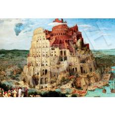EPOCH 1053 Super Small Piece Jigsaw Puzzle World Paintings Tower of Babel Glue Included Spatula Included Score Ticket Included EPOCH (26x38cm) 31-104