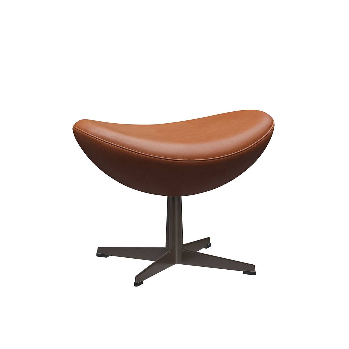 Fritz Hansen | Ägget fotpall Essential Leather Walnut