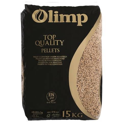 Olimp Træpiller Top Quality 8mm, 1.050 kg (70x15 kg sække).