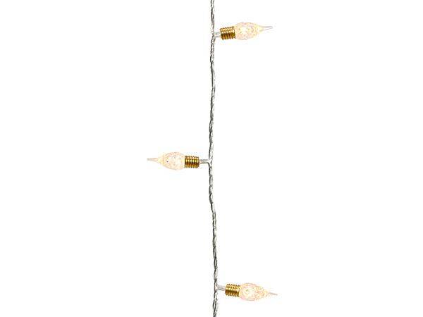 Lyskæde "Vintage lights" 120 LED - klar