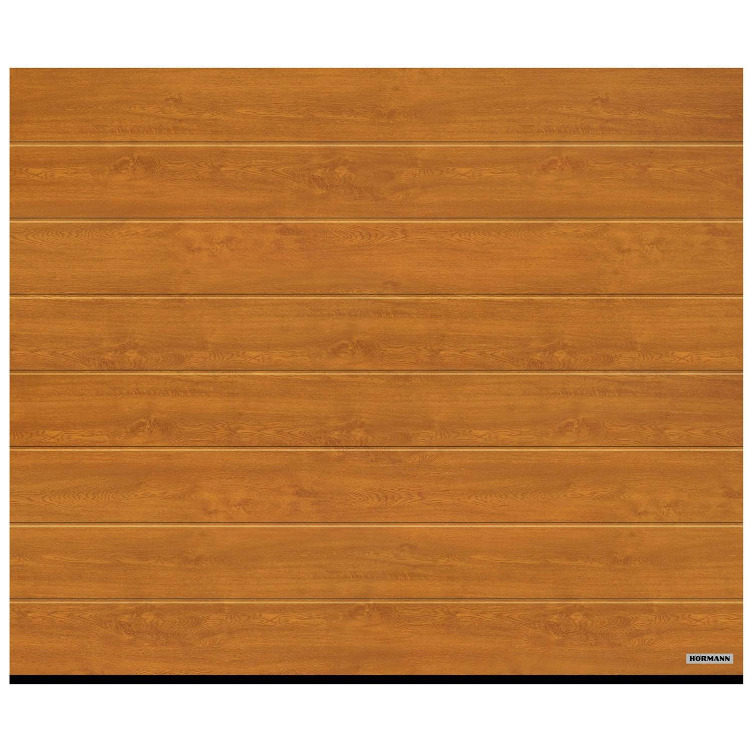 Garageport Hörmann RenoMatic Decocolor BxH: 2500x2500, M-Profil, Golden Oak