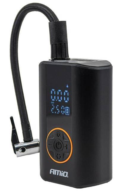 AMiO 04414 Liten luftpump för däck