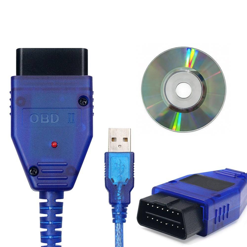 För VAG KKL 409.1 OBD2 USB-gränssnitt Diagnostikkabel för V-W/Au-di/Sko-da/Se-at Bilskannerverktyg OBD2-skanner CH340-chip Kodläsare 4 gray