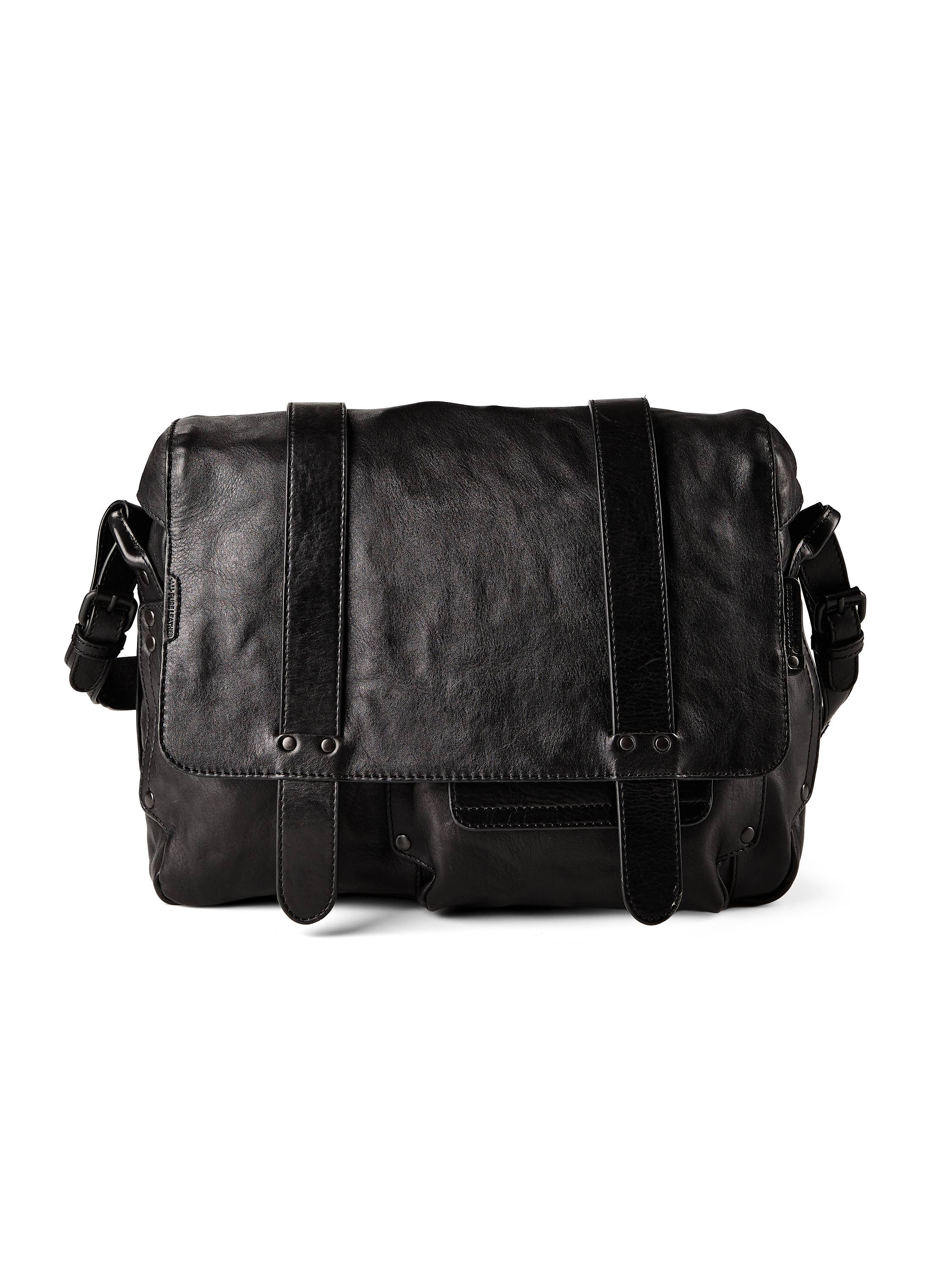 aunts & uncles Grandma's Luxury Club Dokumenttaske Messenger Læder 34 cm Laptoprum  Sort