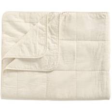 Ib Laursen Vintage Quilt sengetæppe - 240x240 - butter cream
