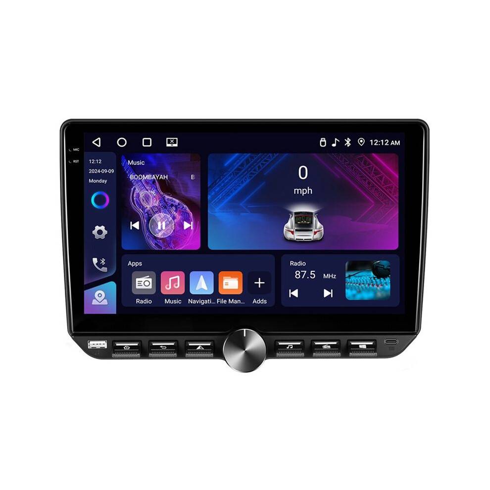 Android 15 Universal 10inch Car Stereo Radio Wireless Carplay Android Auto Multimedia Player WIFI FM Navigation