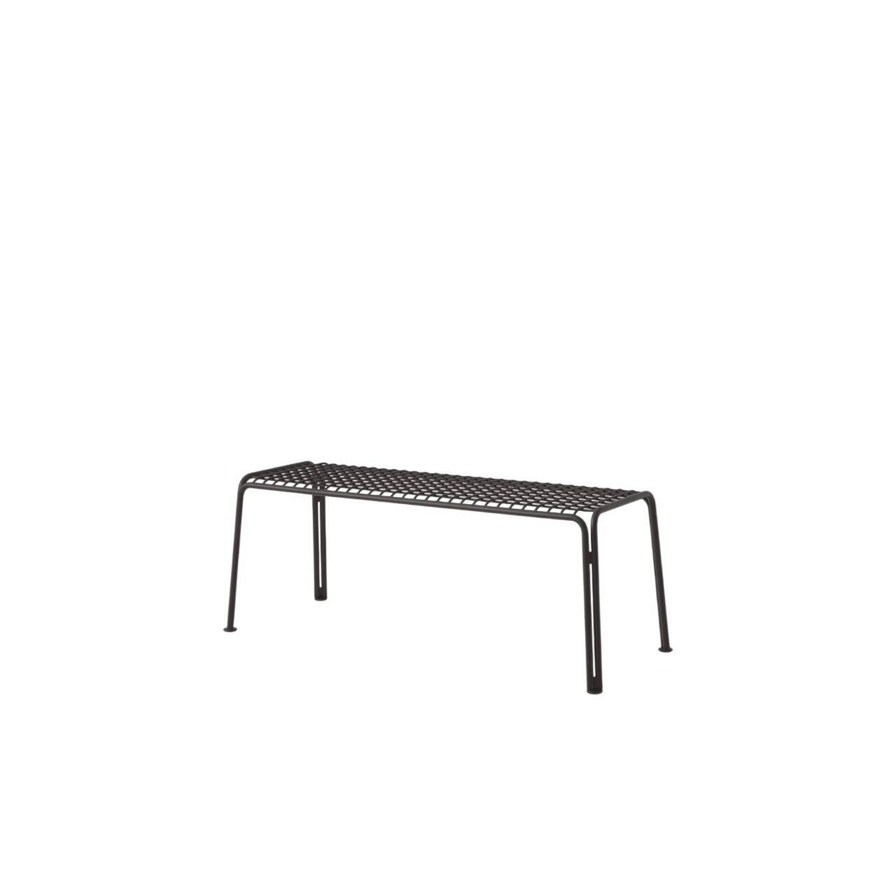 Thorvald SC112 Udendørs Bænk Varm Sort.