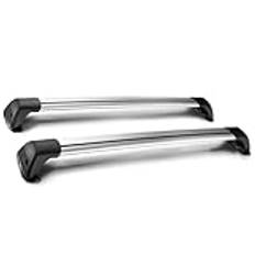 Takräcke För Benz För Smart För TVÅ 2-dörrars 2009-2020 451 453 Takstång Bil Special Aluminiumlegering Bälteslås Takräck för Bilar(07-15 451)