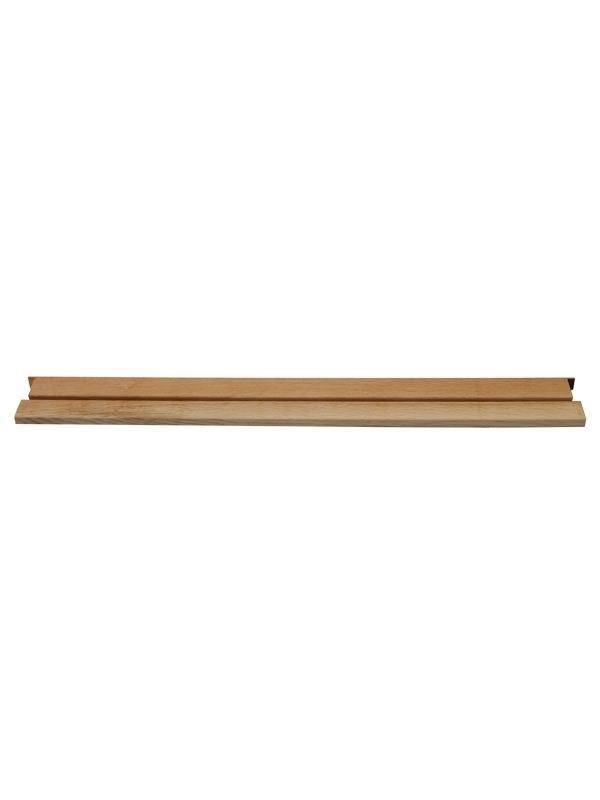 VillaDörren Tröskel Falsad Ek (Bredd: 7 Dimension: 118mm)