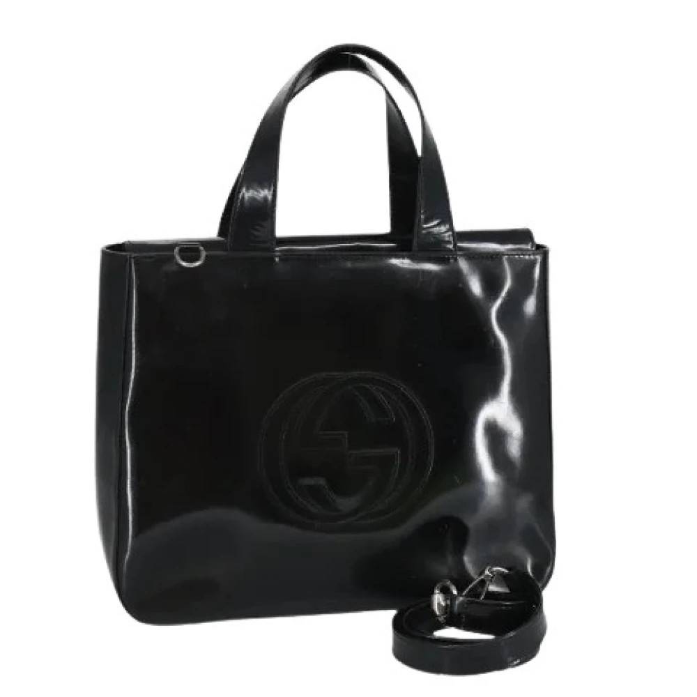 Gucci Vintage - Pre-owned Vintage Handväska i Emalj Vintage - Dam - ONE Size -