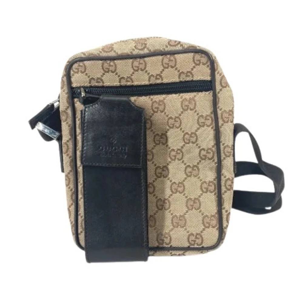 Gucci Vintage Pre-owned Vintage Pochette Pouch - Vintage - unisex - Brun - ONE SIZE - Uld