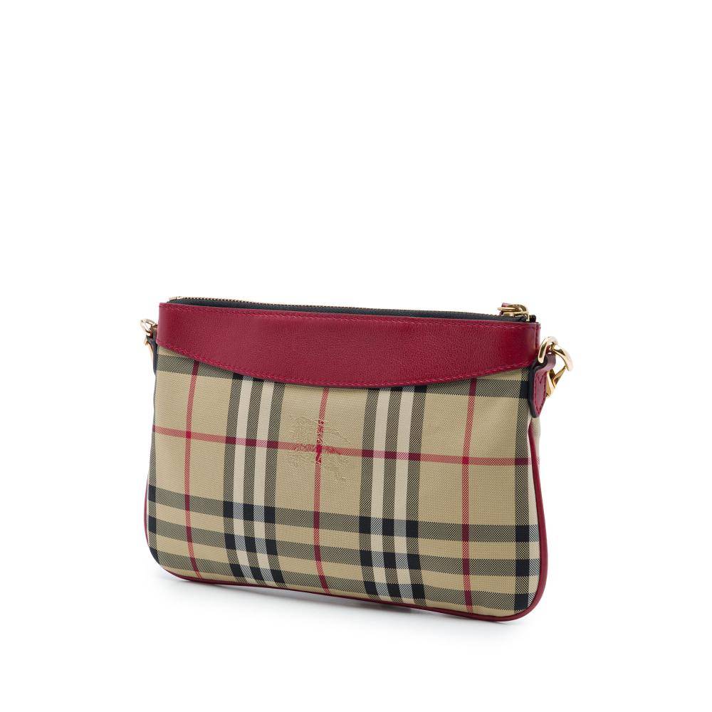 Burberry Vintage Crossbody Bag Stl. - Tasker Från Magasin - Beige (L 16.50cm x W 26cm x D 1cm)