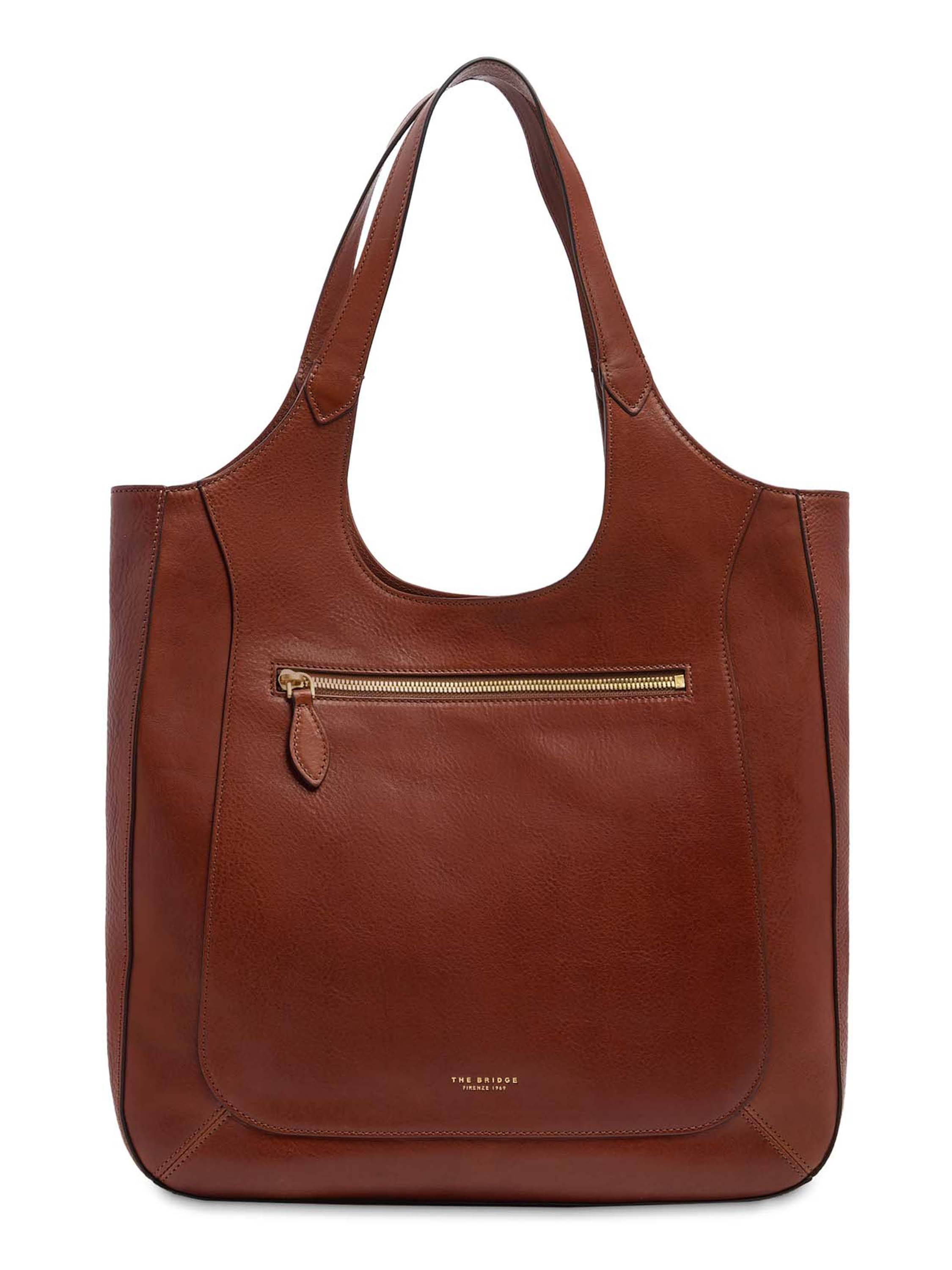 The Bridge Luce Soft Shopper taske Læder 37 cm  Brun