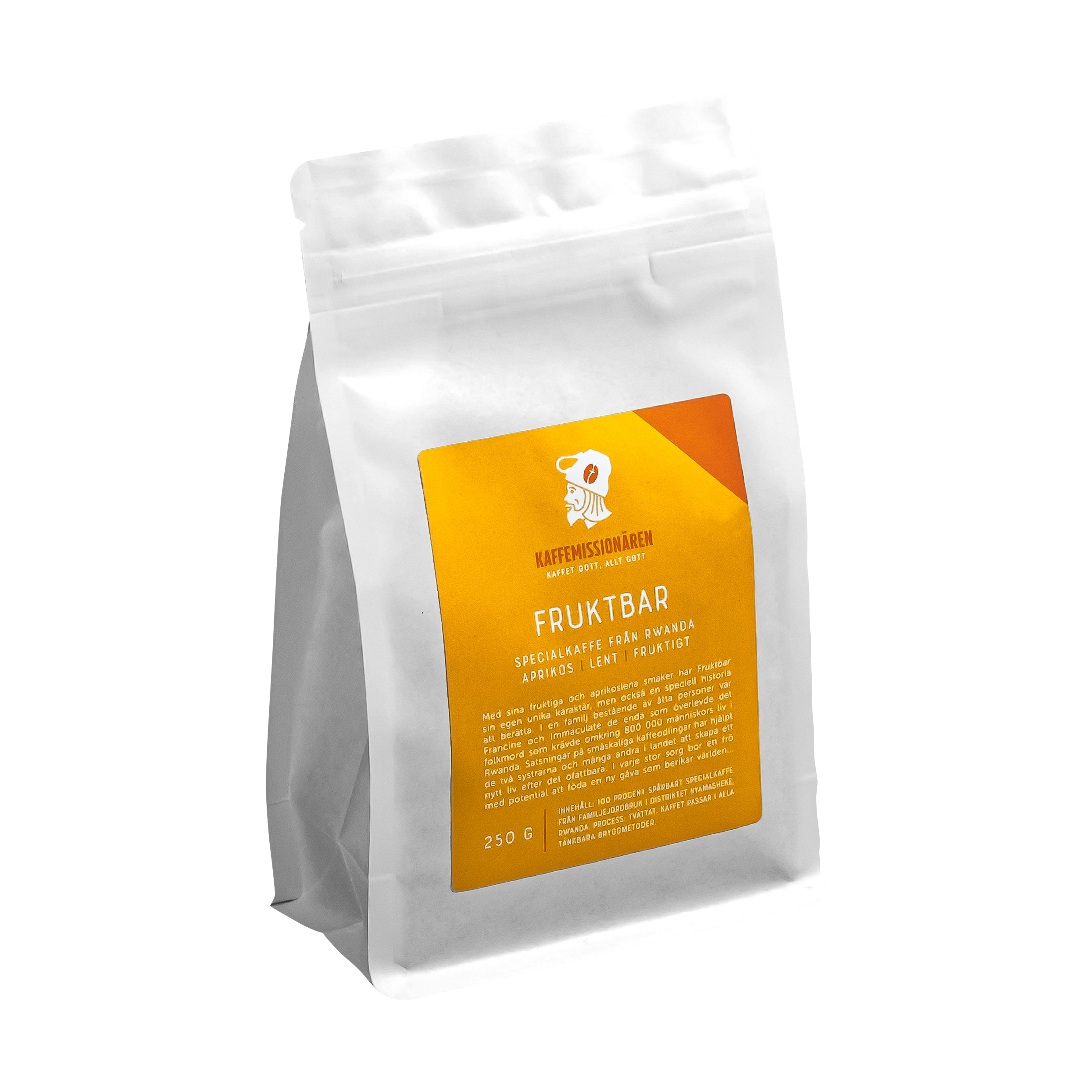 Fruktbar | Specialkaffe från Rwanda (SLUTSÅLD) - Bryggmalet kaffe