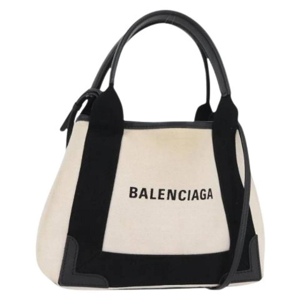 Balenciaga Vintage Pre-owned Vintage Håndtaske - Vintage - Dame - Hvid - ONE SIZE - Uld