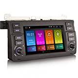 Erisin Android 14 4 GB 64 GB 8-kärnig bilradio GPS navigering för BMW 3-serien M3 E46 318 320 Rover 75 MG ZT 7 tum IPS pekskärm stöder trådlös CarPlay Android Auto DAB WiFi 4G Bluetooth 5.0 Canbus DSP