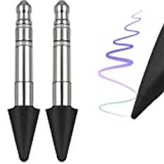 2 st Stylus Pen Nibs Kompatibel med Microsoft Surface Slim Pen 2, Stylus Pen Ersättningstips Utbytbara Stylus Pen Tips Touch Screen Stylus Pen Tip S-Pen Pencil Tip