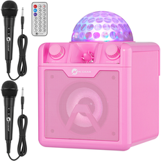 Højttaler med karaoke til børn - N-Gear DiscoBlock 410 - 30W (4 ohm)