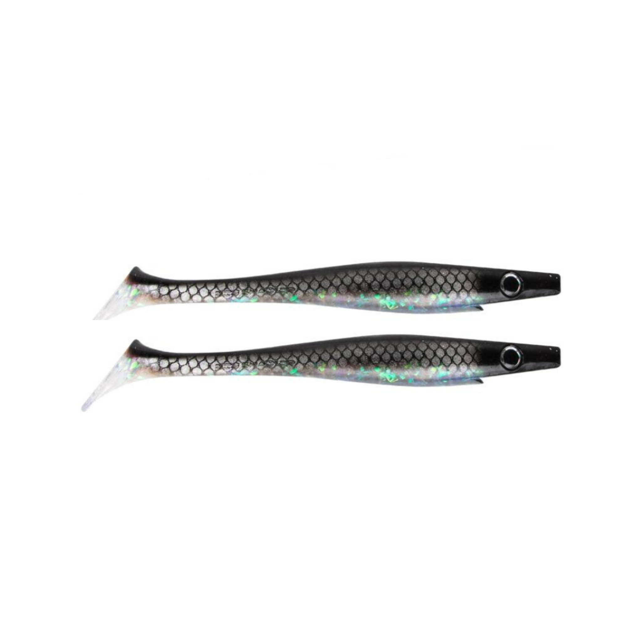 CWC Pig Shad Junior, 20cm, 50g, 2pcs - Midnight Shiner