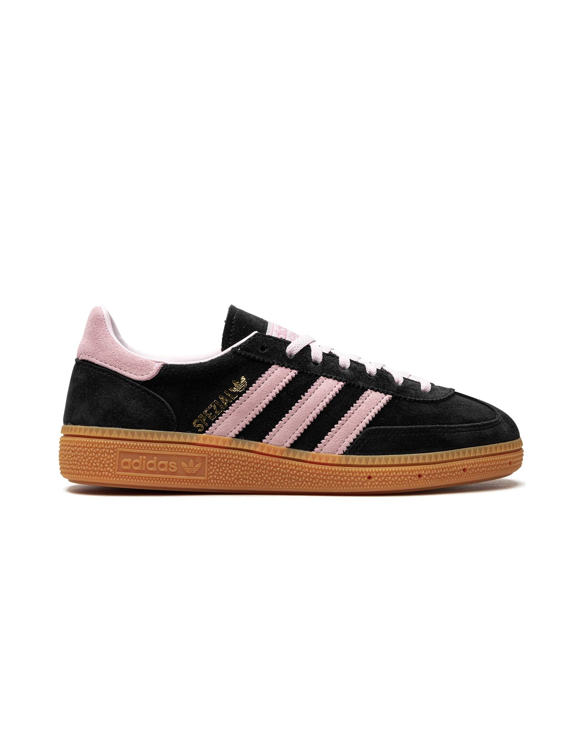 adidas Handball Spezial Core Black Clear Pink Gum (Women's) - 47 1/3
