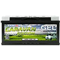 Gelbatteri 12 V batteri 12 V 140 Ah Electronicx Caravan Edition solbatteri 12 V batteri 12 V solcellsbatterier försörjningsbatteri 12 V gel husvagn batteri husbil gelbatteri 12 V 140 Ah solcellsbatteri