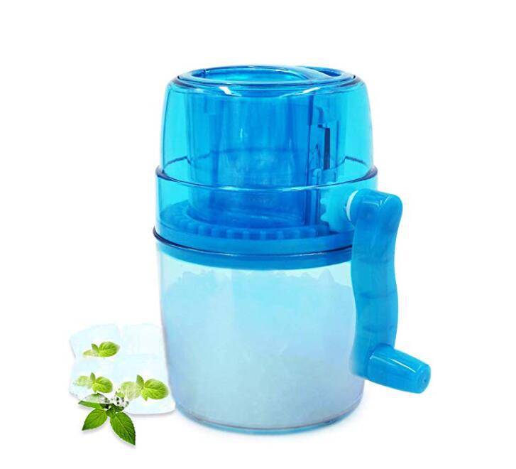 Handtag diy iskross manuell multifunktion bärbar is slush maker hem snökon smoothie isblock tillverkning maskin rakapparat