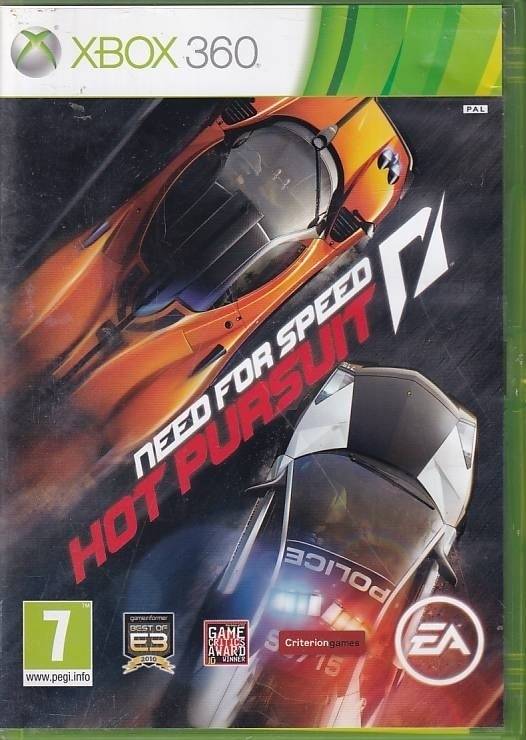 Need For Speed Hot Pursuit - XBOX 360 (B Grade) (Genbrug)