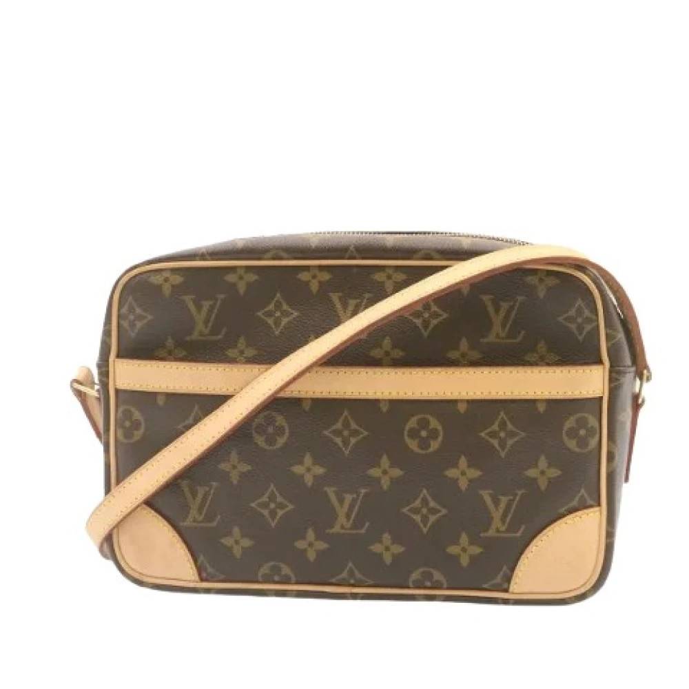Louis Vuitton Vintage Pre-owned Vintage Canvas Cross Body Taske - Vintage - Dame - Brun - ONE SIZE -